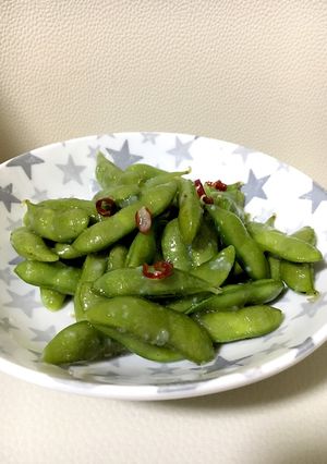 ★ペペロンチーノ風枝豆★-レシピのメイン写真