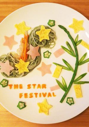 【2018】☆七夕そうめんプレート☆-レシピのメイン写真
