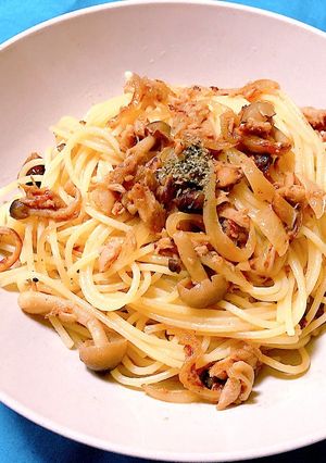 キノコとバター醤油の和風パスタ-レシピのメイン写真