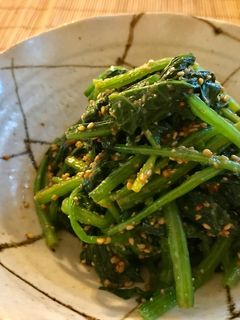 ほうれん草の胡麻和え-レシピのメイン写真