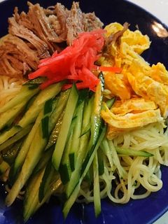 チャーシューが決めて‼️冷やし中華-レシピのメイン写真