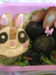 幼稚園園児♡私風のミスバニーお弁当♡-レシピのメイン写真