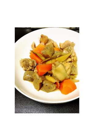 鶏ごぼうの煮もの(ほぼ初心者用)-レシピのメイン写真