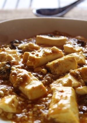 カレー味の麻婆豆腐でごはんモリモリ-レシピのメイン写真