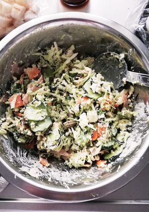 豆腐とひじき、アボカドのサラダ-レシピのメイン写真