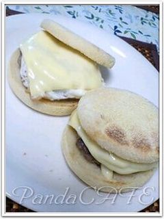 おうちでソーセージエッグマフィン♪-レシピのメイン写真