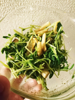 レンジで豆苗のナムル-レシピのメイン写真
