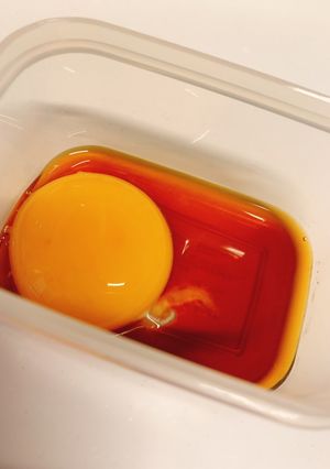 黄身の醤油漬け~絶品卵かけご飯~-レシピのメイン写真