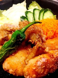 【簡単】鶏むね肉でジューシー唐揚げ-レシピのメイン写真