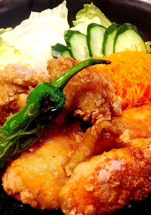 【簡単】鶏むね肉でジューシー唐揚げ-レシピのメイン写真