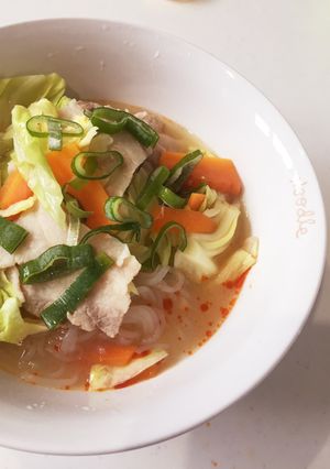 白滝味噌ラーメン-レシピのメイン写真