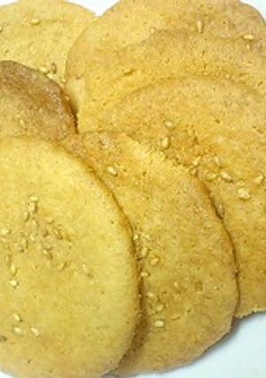ごまクッキー～焙煎ナッツ風味-レシピのメイン写真
