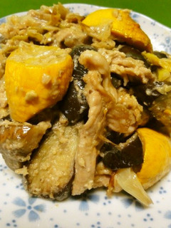 *なすと豚肉のピーナッツバターみそ炒め*-レシピのメイン写真