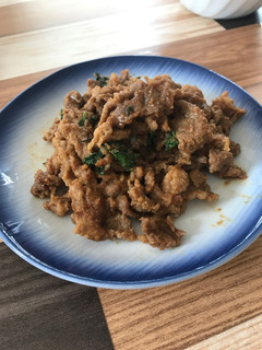 お弁当のおかずにも☆ゴマ肉味噌炒め-レシピのメイン写真