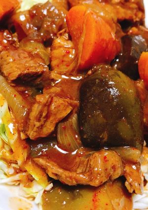 【２４時間】ごろっと野菜の牛すじカレー-レシピのメイン写真
