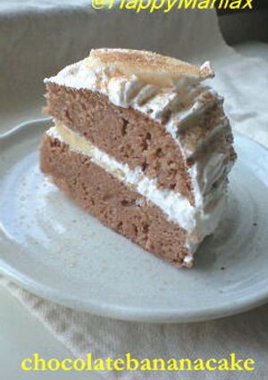 炊飯器deチョコバナナcake-レシピのメイン写真