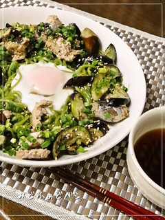 さば缶茄子でうま蕎麦✿蕎麦焼きそば-レシピのメイン写真