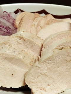 超カンタン!鶏むね肉の鶏ハム...♪*゚-レシピのメイン写真