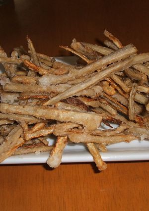 ゴボウぼりぼり止まらない♪牛蒡から揚げ-レシピのメイン写真