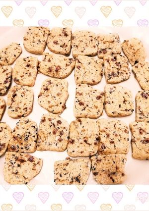 胡麻とそば粉の素朴な和風クッキー♪-レシピのメイン写真