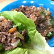 【簡単】納豆ひき肉レタス巻き