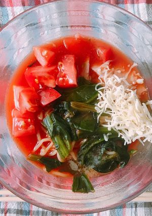 イタリアン風トマトラーメン-レシピのメイン写真