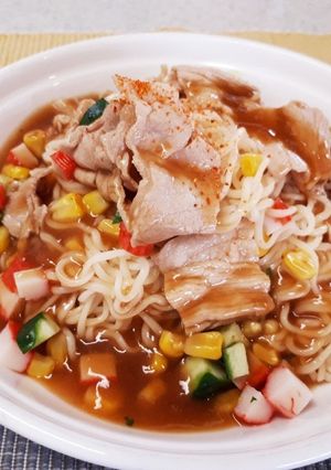 サッポロ一番~ひんやりキラキラジュレメン-レシピのメイン写真