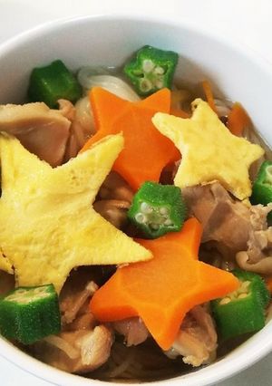七夕素麺-レシピのメイン写真