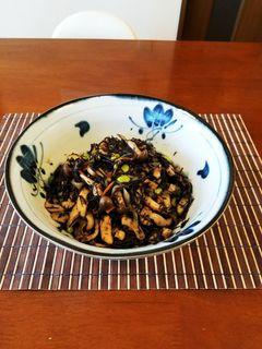 フライパンだけで具沢山ひじき煮-レシピのメイン写真