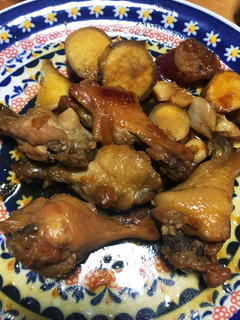 手羽元とさつまいものマーマレード煮-レシピのメイン写真