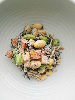 ひじきとお豆の彩りサラダ-レシピのメイン写真