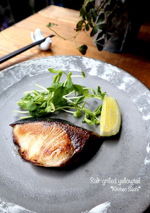 フライパンで簡単！鰤の塩焼き-レシピのメイン写真