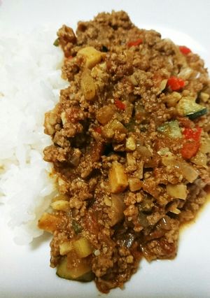 本格的でも簡単♪スパイス薫るキーマカレー-レシピのメイン写真