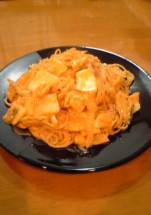 ☆☆キムチクリームパスタ☆☆-レシピのメイン写真