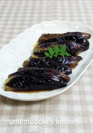 焼き肉のたれと麺つゆで茄子の炒め煮-レシピのメイン写真