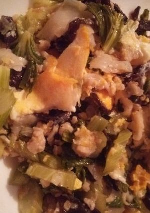 餃子のアレンジ～セロリの葉～-レシピのメイン写真