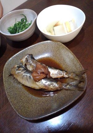 イワシの梅干し煮-レシピのメイン写真