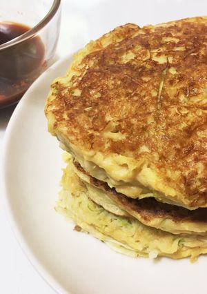 プロテインお好み焼き-レシピのメイン写真