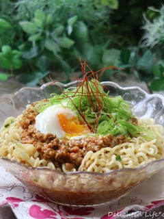 地獄納豆の冷やしラーメン-レシピのメイン写真