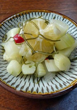 セロリとレモンの香り漬物-レシピのメイン写真