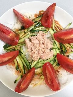 簡単激ウマ!冷製トマトそうめん-レシピのメイン写真