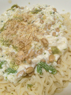 冷やしラーメン 豆腐と納豆!-レシピのメイン写真