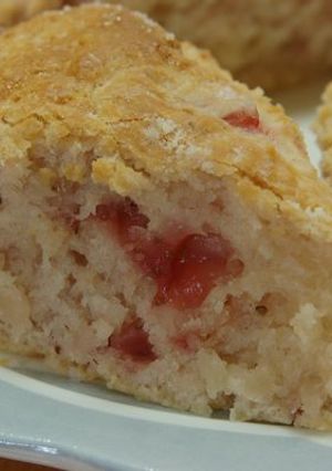 いちごのケーキ風スコーン-レシピのメイン写真