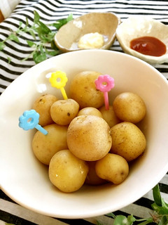 簡単★茹で新じゃが-レシピのメイン写真