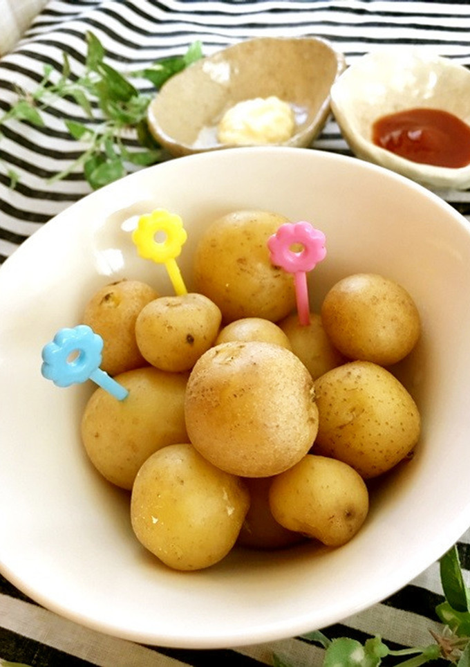 簡単★茹で新じゃが-レシピのメイン写真