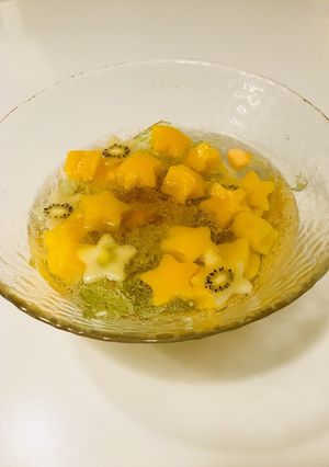 七夕フルーツポンチ-レシピのメイン写真