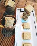 きな粉と胡桃のホロッとほどけるクッキー