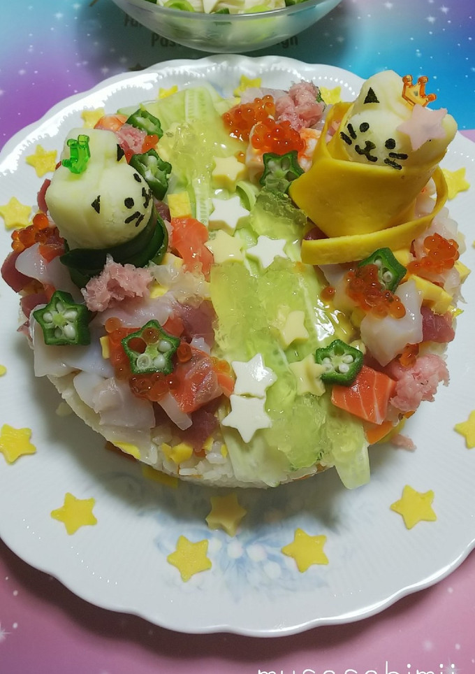 七夕ちらし寿司☆-レシピのメイン写真
