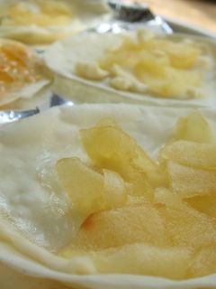 餃子の皮で即席デザートピッツァ-レシピのメイン写真