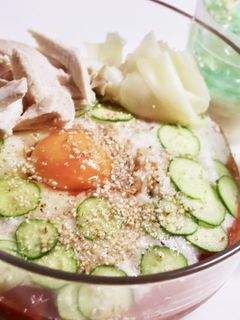 サッポロ一番で!冷やしトマトラーメン-レシピのメイン写真